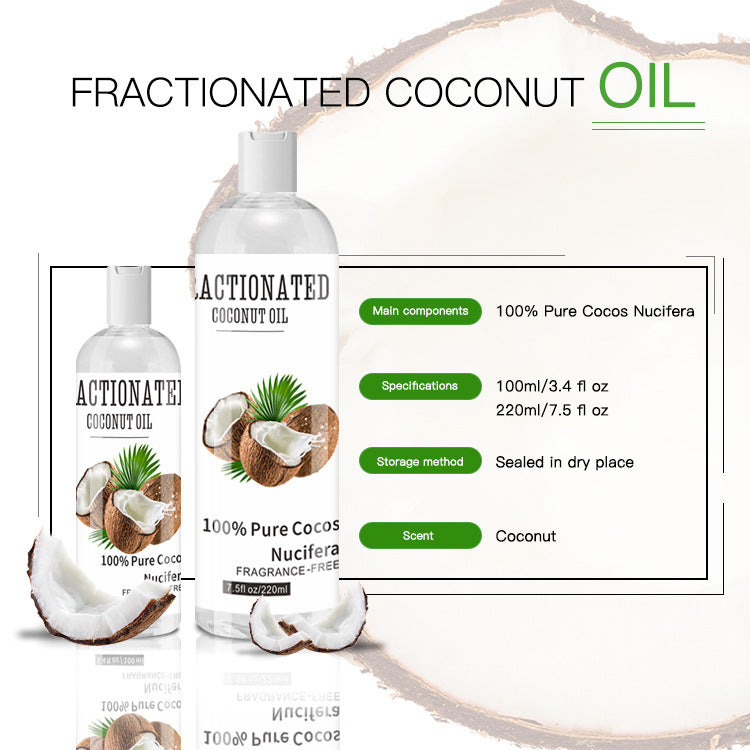 Hot Selling Coconut Moisturizing Massage Skin Care Refining Conditioner Oil