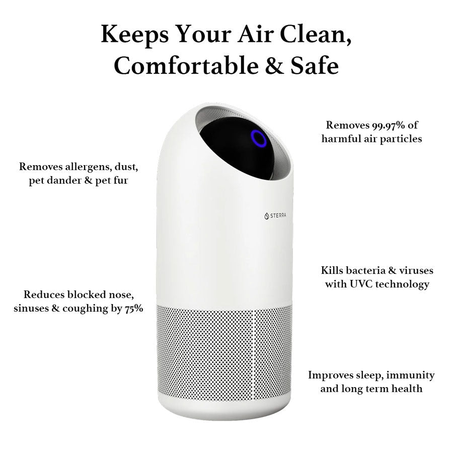 Sterra Moon™ Air Purifier (Space Grey)